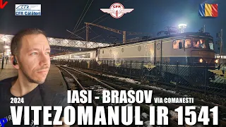 Tren Iasi - Brasov | Calatorie si prezentare IR 1541 via Comanesti in zapada