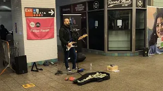 Always  - Bon Jovi. Street Musicians. Times Square Subway Station (New York, USA).