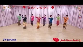 Si Jantung Hati ～JW Line Dance Choreo : Kenny Teh (MY) Adeline Chang (MY) & Tan Chew Heng (MY)