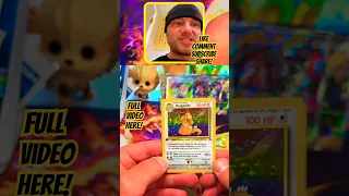 Pulling A 1st EDITION Fossil Pokemon Card From A Pokemon Mystery Pack!