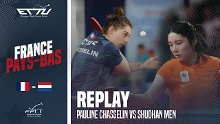 MATCH COMPLET - Pauline CHASSELIN VS Shuohan MEN