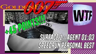 [01:03] Goldeneye 007: Surface 1 - Agent [Speedrun - N64 - NTSC-U]