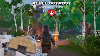 How to Find The Rebel Village in LEGO Fortnite