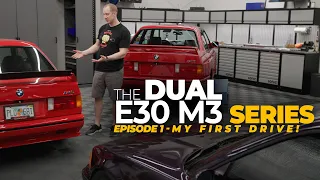 My First Time Driving a BMW E30 M3 | The Dual E30 M3 Detailing Series