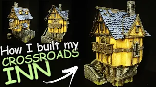 How I scratch built my INN | Crafting Tabletop Terrain for D&D