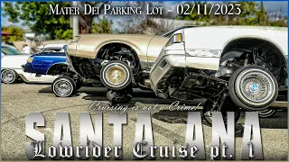 Santa Ana Lowrider Cruise Night pt.1 02/11/2023