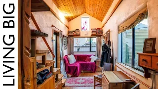 Beautiful Tiny Home Built To Look Like Earthen Cottage