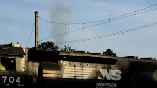 EMD SD45-2 Start Up, NS 1704, July 26th, 2020