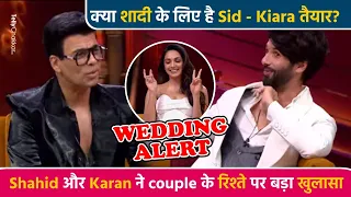 Koffee With Karan 7 Shahid Kapoor's Big Announcement Hint About Kiara Advani   No, Not A Movie