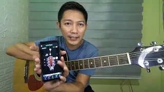 Paano Magtono ng Gitara Gamit ang Guitar Tuna sa Cellphone