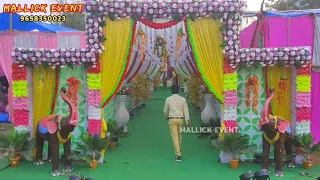 Mallick Event || Mallick tent house Adia Bonth Bhadrak Odisha 9658350023 wedding decoration