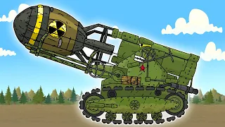 Breakthrough of the Tank Front of the USSR - Cartoons about tanks