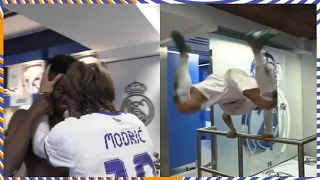 ALOCADA CELEBRACIÓN de Modrić tras GANAR al PSG | Champions League