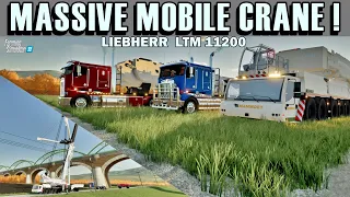 Watch This Unbelievable Setup of an Epic Mobile Crane! [FS 22]