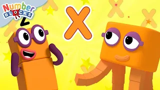 A Multiplicação, NÍVEL 2 | Episódios Completos - 123 | Numberblocks em Português