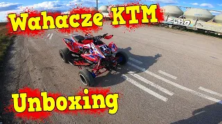KTM na Finishu // Unboxing Wahaczy || Honda TRX450 Vlog