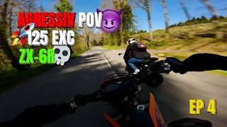 AGRESSIVE POV EP 5 : IL PREND LA KTM POUR UN 300 EXC ! | KTM 125 EXC | 4K