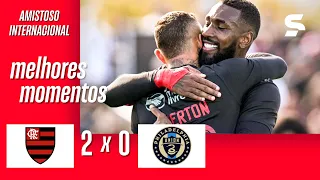 FLAMENGO 2 X 0 PHILADELPHIA UNION | AMISTOSO | sportv