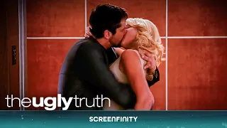 The Passionate Elevator Kiss | The Ugly Truth | Screenfinity