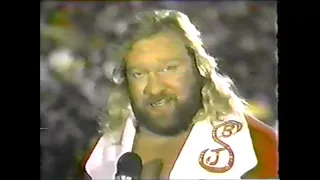 RCS Exclusive: Big John Studd Special Interview Wrestling Challenge April 16, 1989