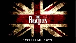 Don't Let Me Down / THE BEATLES / Subtitulada Inglés-  Español