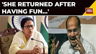 Congress Leader Adhir Ranjan Chowdhury Slams Mamata Banerjee's Recent Trip To Spain