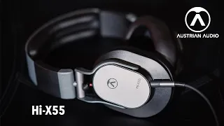 Austrian Audio Hi-X55 & Hi-X50 Professional Headphones. Made in Austria.