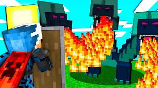 COMBATTO CONTRO IL DRAGO A TRE TESTE NELLA MODCRAFT - MINECRAFT ITA