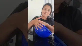 Como instalar el arnés al casco de seguridad 👷🏻‍♀️👷🏽