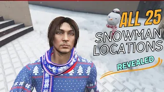 All 25 Snowmen Locations in GTA Online (UPDATED 2024)