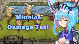 Another Eden [Global] - Minalca Damage Test!