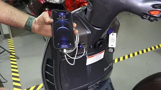 Add USB 3.0 Charging to Your Vespa GTS