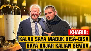 Jawaban Lucu Khabib Menolak Tawaran Minum Dari Sir Alex Ferguson 🍷