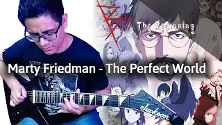 Marty Friedman - The Perfect World (B The Beginning End Theme) | Guitar Cover