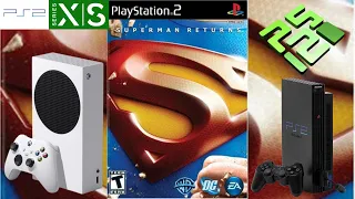 Superman Returns (PS2) emulator - XBSX2.0 (Xbox Series S)