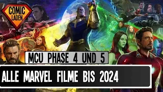 Alle MARVEL FILME bis 2024 – Das sind die Phasen 4 und 5 im MCU [onsXreen]