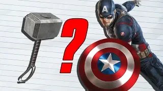 How Strong Was Captain America With Mjolnir? (MCU)