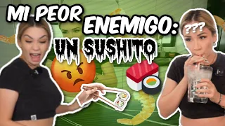 D3STRIP4NDO seres marinos para dárselos de CENA a mi mARIDO (Receta de sushi)