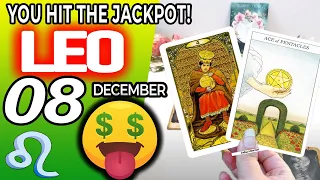 Leo ♌️ 🤑 YOU HIT THE JACKPOT!💲💲 Horoscope for Today DECEMBER 8 2022♌️Leo tarot december 8 2022