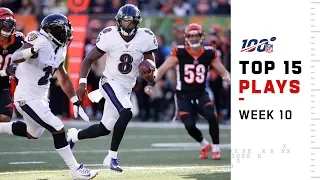 Top 15 Plays from Week 10 | NFL 2019 Highlights