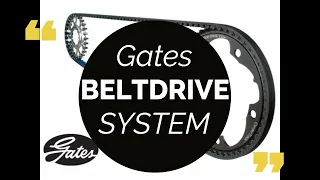 Gates Belt Drive pro's and con's