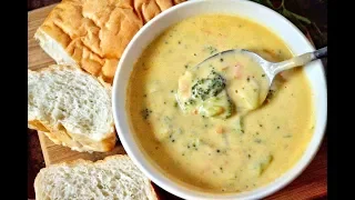 EASY BROCCOLI AND CHEESE SOUP RECIPE
