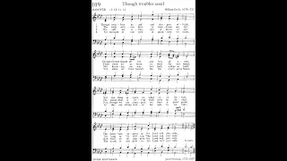 Though Troubles Assail - The book of praise 109 [organ + vocal]