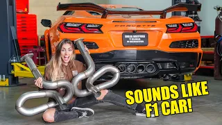 Introducing My 1 of 1 Corvette Z06 F1 Exhaust | Sounds Absolutely Insane