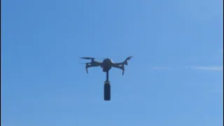 Insta 360 one x2 Installed on DJI Mavic air 2