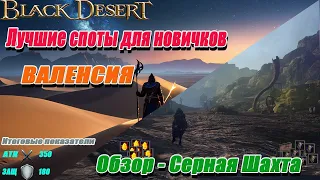 2024 БДО - Лучшие места  фарма для начинающих( BLACK DESERT Online ) -  ВАЛЕНСИЯ - Серная Шахта