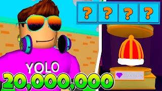 ОФИГЕЛ ОТ СЕКРЕТОК ЗА 20,000,000 ЯИЦ! СИМУЛЯТОР ЖВАЧКИ В РОБЛОКС! BUBBLE GUM SIMULATOR ROBLOX