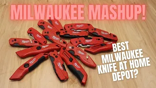 BEST MILWAUKEE KNIFE AT HOME DEPOT??? - THE MILWAUKEE MASHUP HAS ARRIVED!!! - CRAZY KNIFE REVIEW