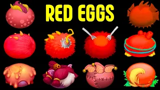 All Red Eggs | My Singing Monsters
