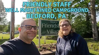 Friendship Village Campground, Bedford Pennsylvania #camping #rvlife